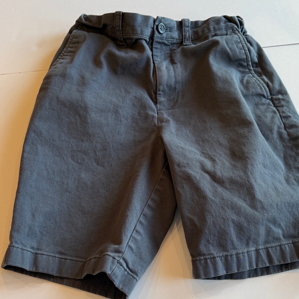 Crewcuts Charcoal Flat Front Shorts